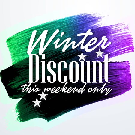 nice and beautiful abstract for Christmas Sale or Winter Sale with nice and creative design illustration.のイラスト素材