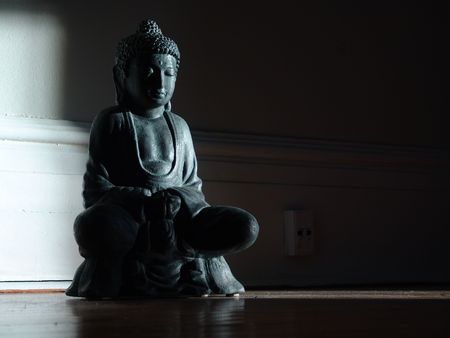 Buddha figurineの写真素材