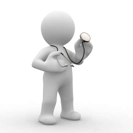 3D figure doctorの写真素材