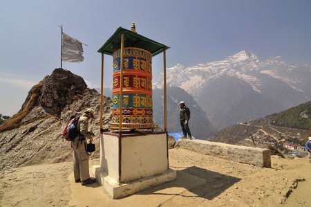 Namche Bazaarのeditorial素材