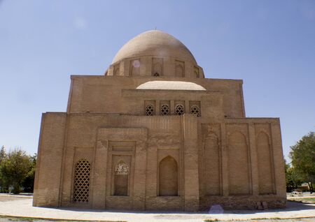 Picture of the Castle prison Abbasid Caliph Harun Al Rashid in the Iranian city of Mashhad its Brown Castle Used for torturing prisoners.のeditorial素材