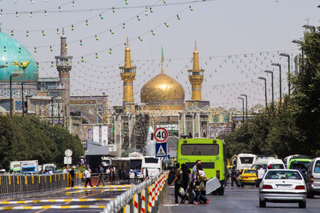 It is the shrine of eighth imam to the Shiite sect and is located in the city of Mashhad. And...