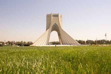 Image Azadi Tower in the Iranian capital Tehran, It is the most important monument in Iran and also...