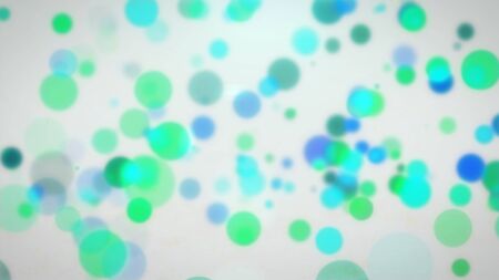 Abstract colorful glowing lights blurred particles footage