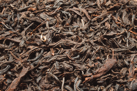 Black tea backgroundの写真素材