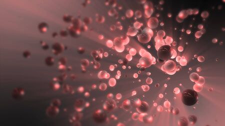 abstract colorful backdrop with oil drops and on water surface.