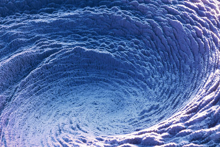 Abstract wave displacement surface. Abstract planet surface. Noise texture makes a highs and lows...