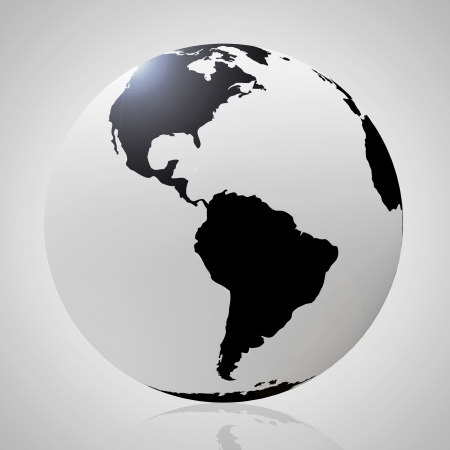 Style Black Globeの写真素材