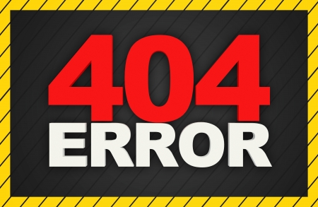 404 Error Backgroundの写真素材