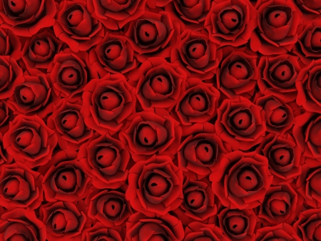 Red Roses Backgroundの写真素材