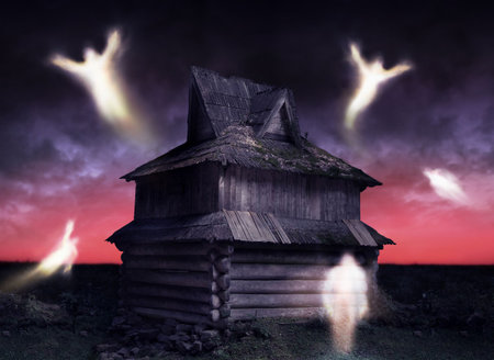 Hauntedの写真素材