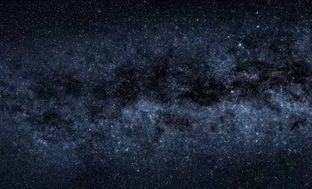 A picture of majestic Milky Way with countless starsの写真素材