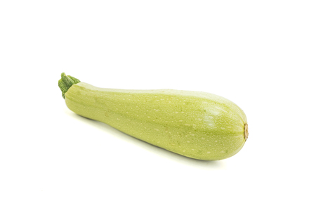 zucchini isolated on white.の写真素材