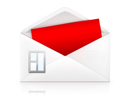 Envelope  Houseの写真素材