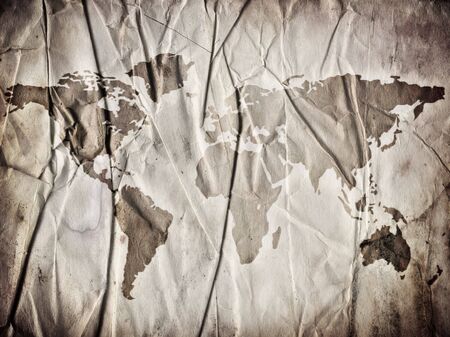 Map of the Worldの写真素材