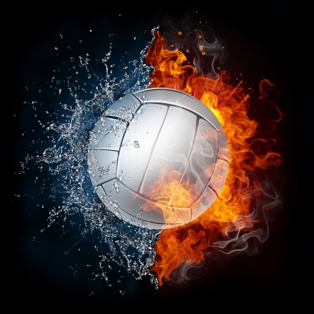 Volleyball Ballの写真素材