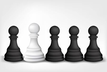 Chess Pawnsの写真素材