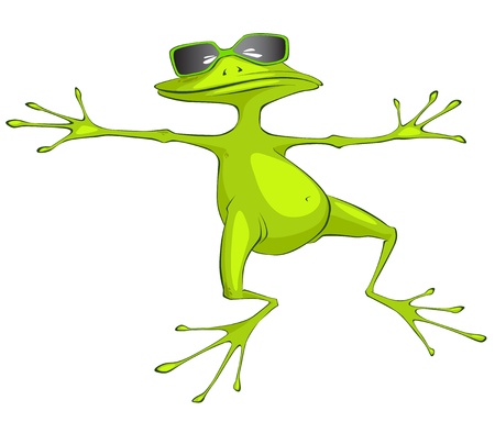 Cartoon Character Frogのイラスト素材