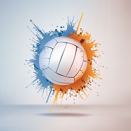 Volleyball Ballのイラスト素材