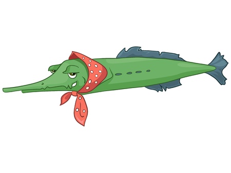 Cartoon Character Pikeのイラスト素材