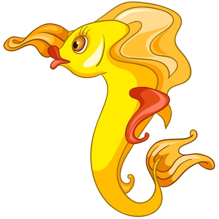 Cartoon Character Fishのイラスト素材