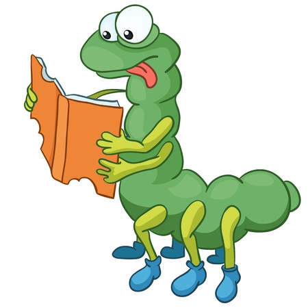 Cartoon Character Caterpillarのイラスト素材