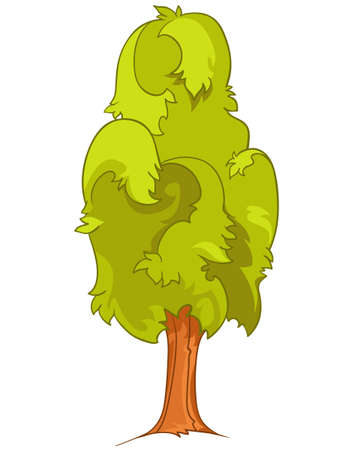 Cartoon Treeのイラスト素材