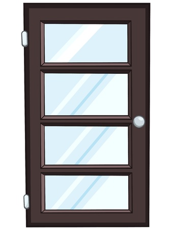 Cartoon Home Doorのイラスト素材