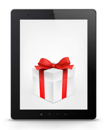 Tablet PC  Vector EPS 10 のイラスト素材