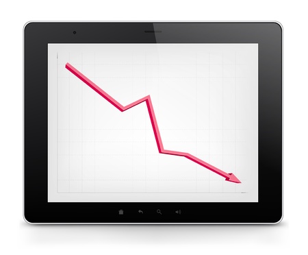 Tablet PC  Vector EPS 10 のイラスト素材