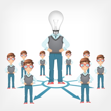 Social Network  Vector EPS 10 のイラスト素材