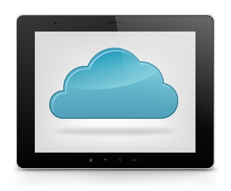 Tablet PCのイラスト素材