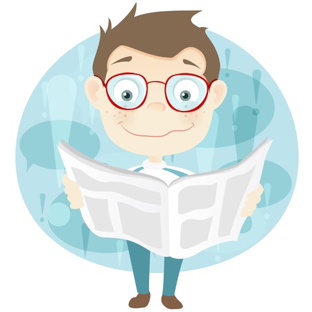 Cute Teenagerのイラスト素材