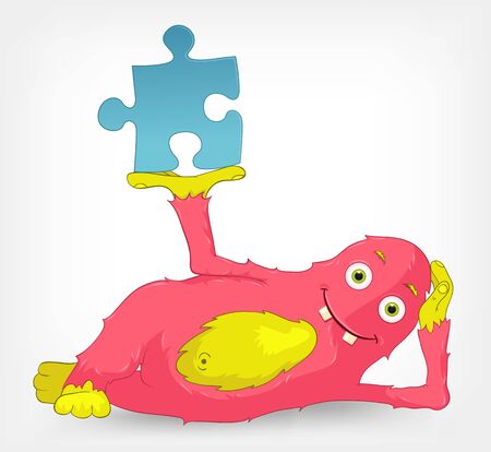 Funny Monsterの写真素材