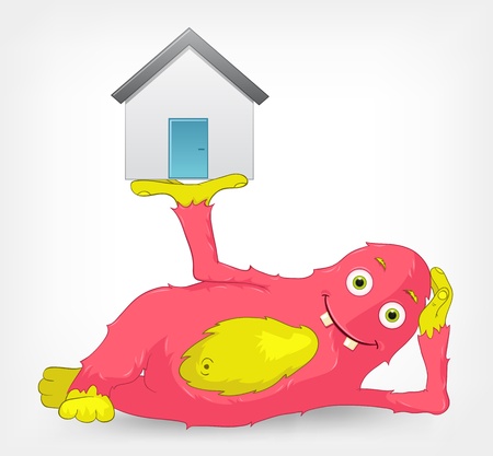 Funny Monsterのイラスト素材