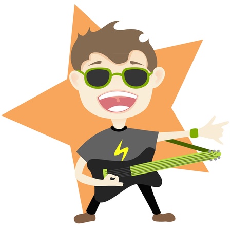 Cute Teenagerのイラスト素材