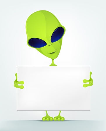 Funny Alienのイラスト素材