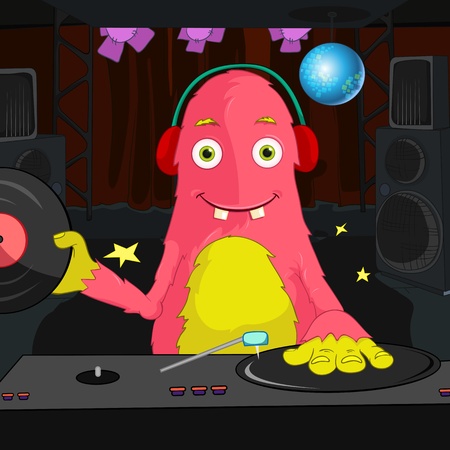 Funny Monster のイラスト素材