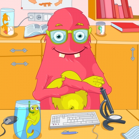 Funny Monster のイラスト素材