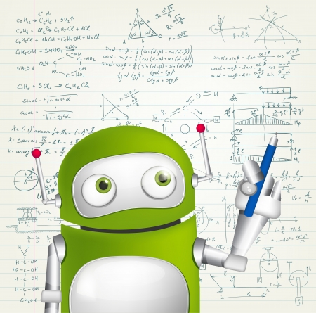 Green Robotのイラスト素材