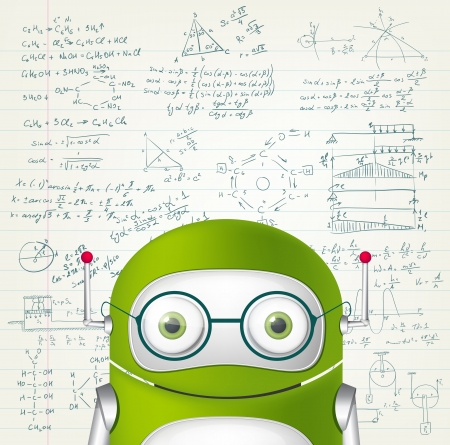 Green Robotのイラスト素材