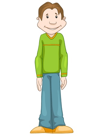 Cute Teenagerのイラスト素材