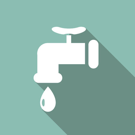 Ecology Flat Icon with shadow. Vector EPS 10.の写真素材