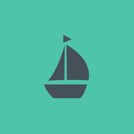 Transportation Flat Icon. Vector Pictogram. EPS 10.の写真素材