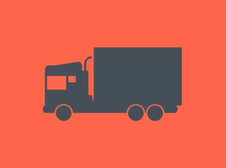 Transportation Flat Icon. Vector Pictogram. EPS 10.の写真素材