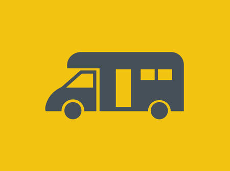 Transportation Flat Icon. Vector Pictogram. EPS 10.の写真素材