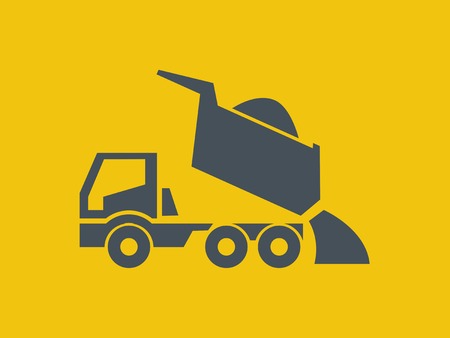 Transportation Flat Icon. Vector Pictogram. EPS 10.