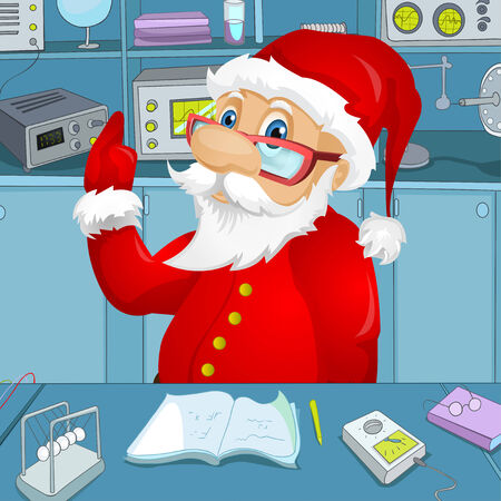 Cartoon Character Santa Claus. Vector EPS 10.の写真素材