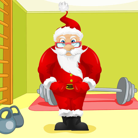 Cartoon Character Santa Claus. Vector EPS 10.の写真素材