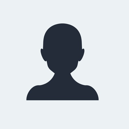 Avatar Flat Icon with shadow. Vector EPS 10.の写真素材